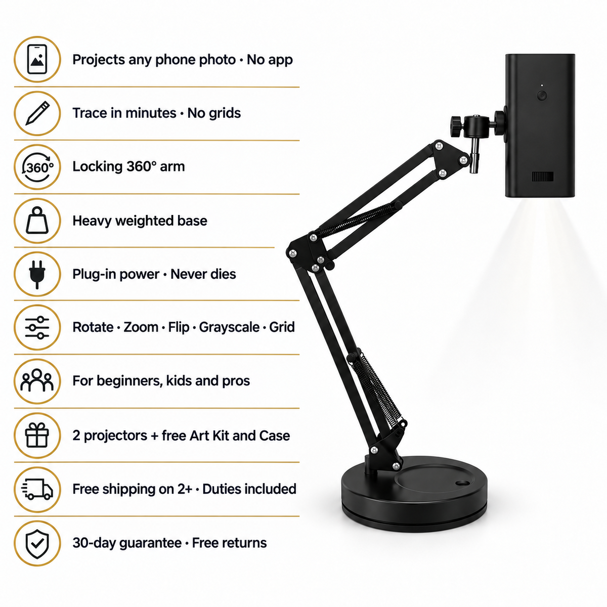 Tracedrawn Art Tracing Projector