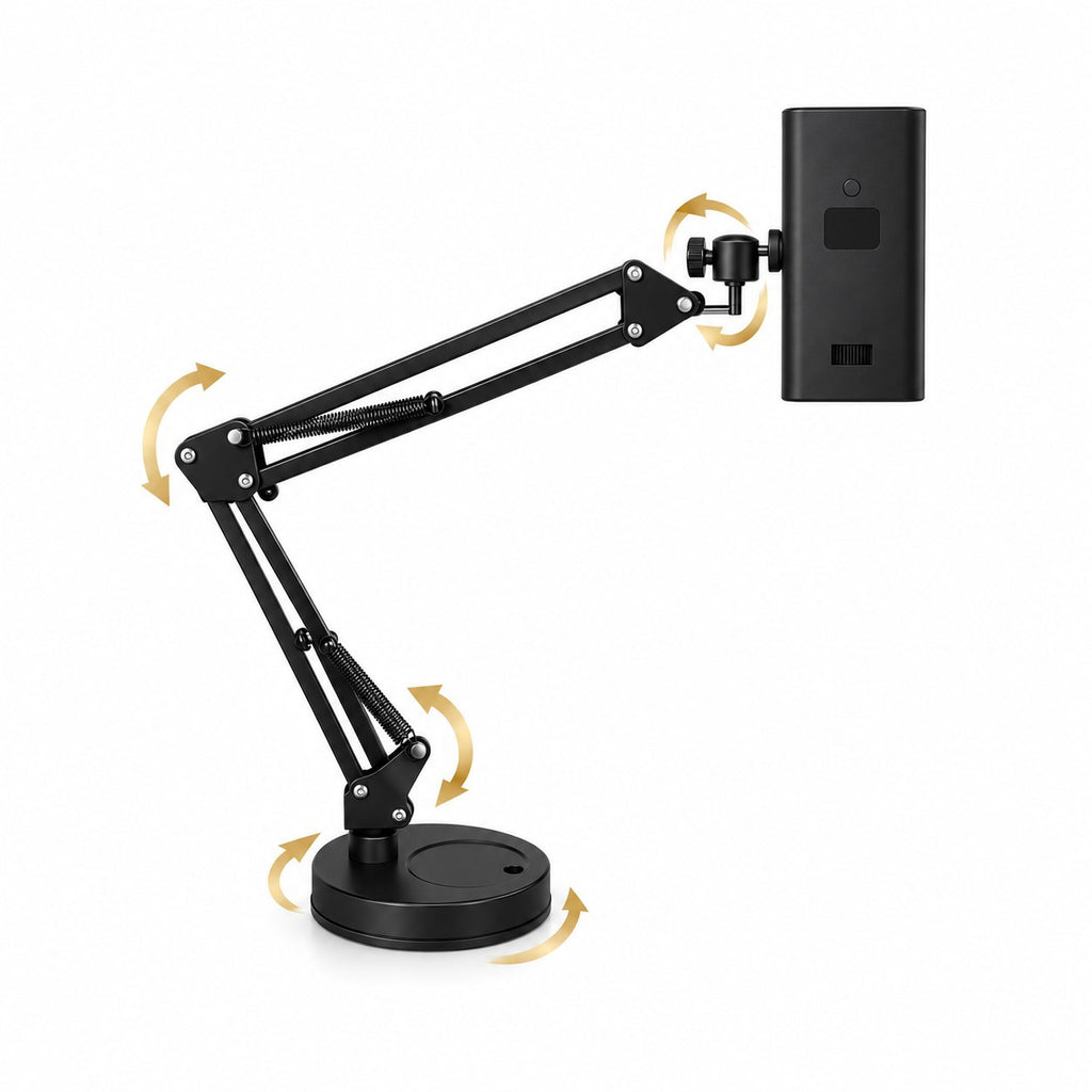 360 degree adjustable arm and ball head